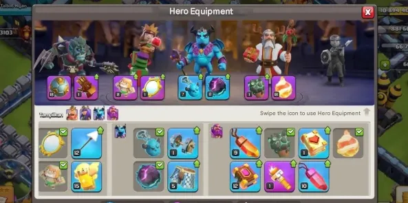 COC230 Semi Max TH13 | BK 61 AQ 43 Minion Prince 40 Warden 23 | Builder Hall 8 | 608 Gems | Strong Equipment 